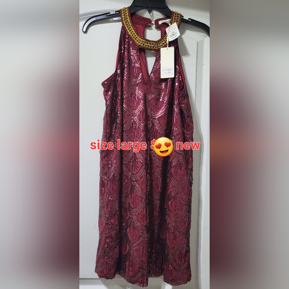 The clothing company dress size Large $25